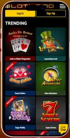 Slotoland на мобільному 